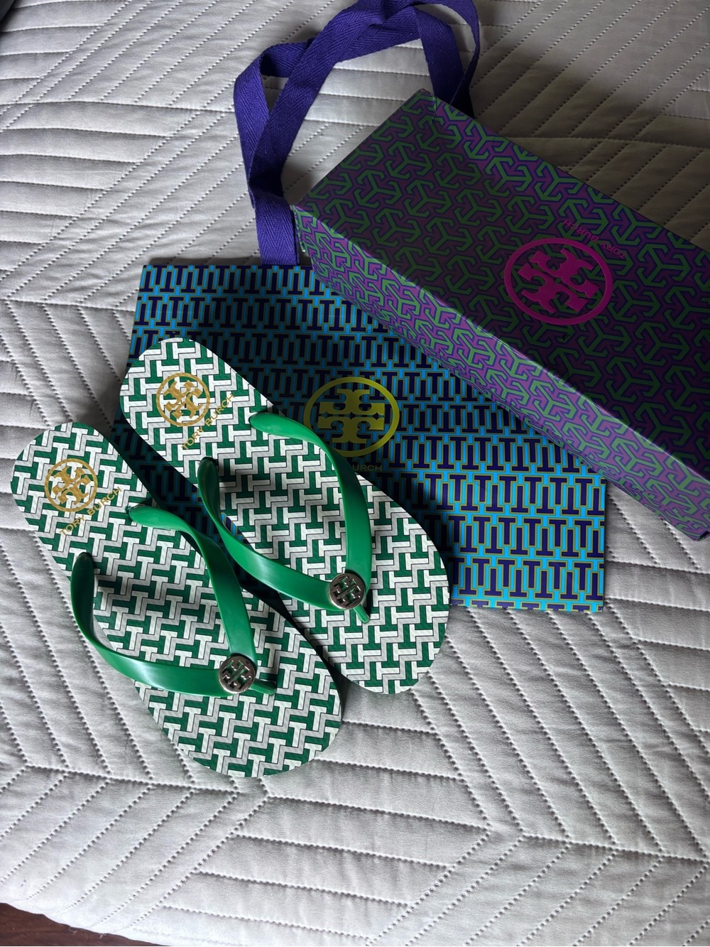 Tory Burch Flip Flops size 7